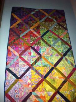 Multi-colored quilt
