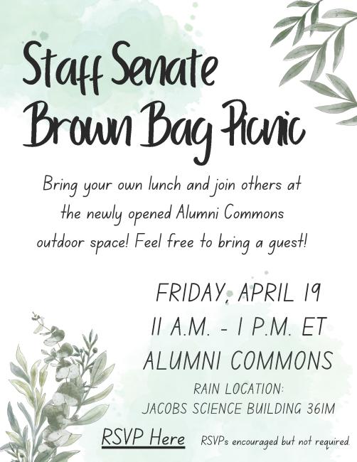 Staff Senate Brown Bag Picnic